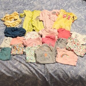 Newborn baby girl bundle (bathing suit 0-3 months)